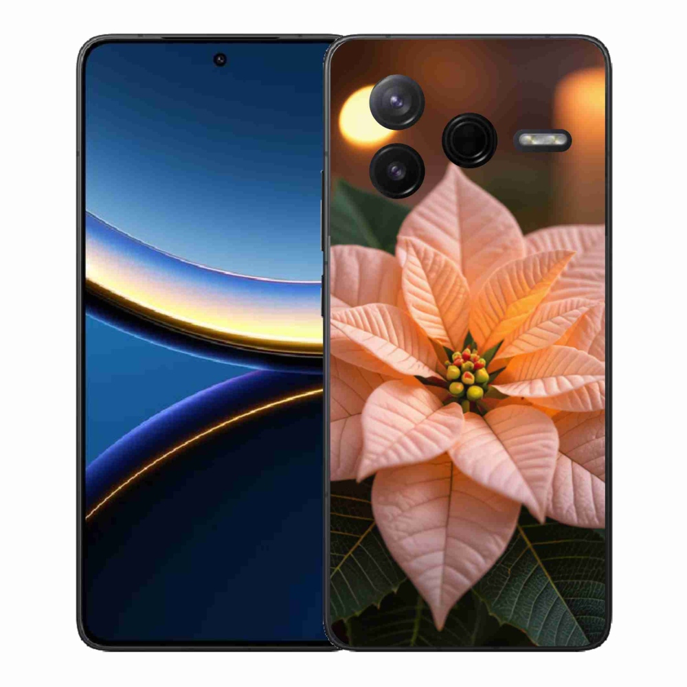 Gélový kryt mmCase na Xiaomi Poco F7 Pro - vianočná hviezda