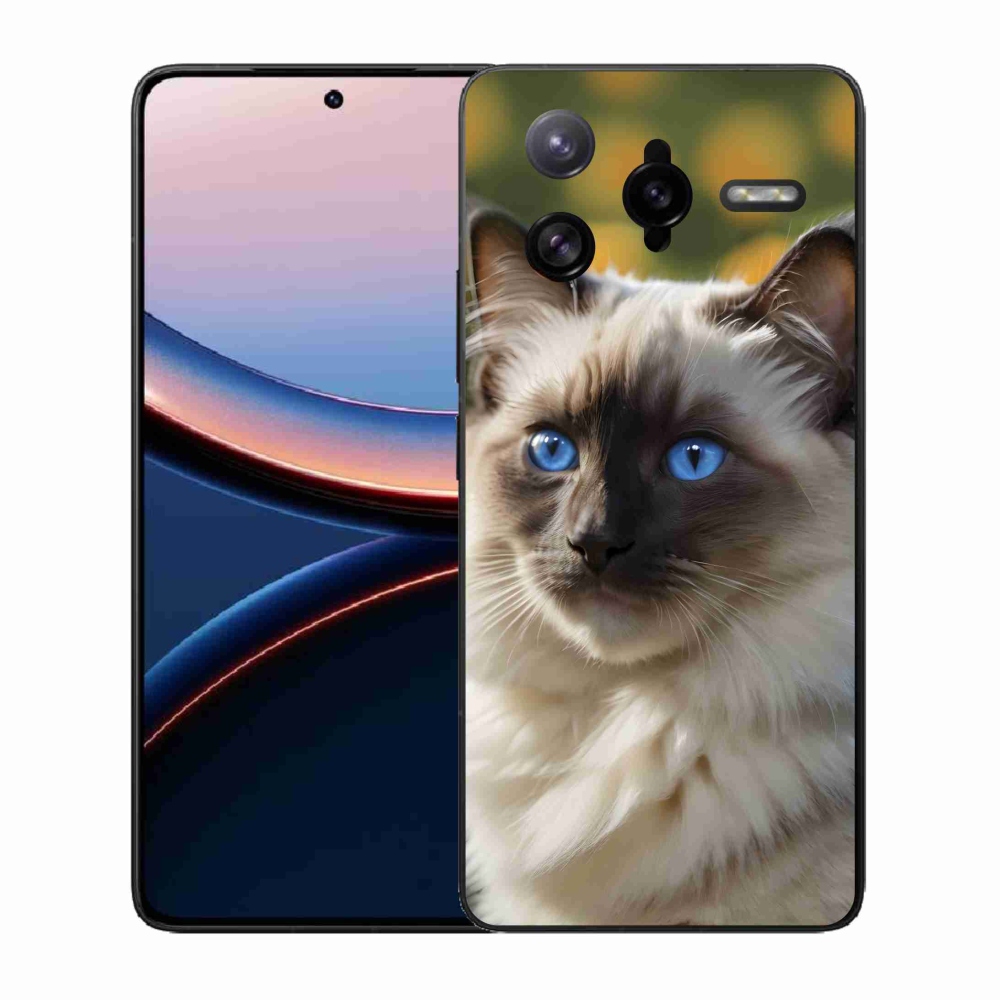 Gélový kryt mmCase na Xiaomi Poco F7 Ultra - biely ragdoll