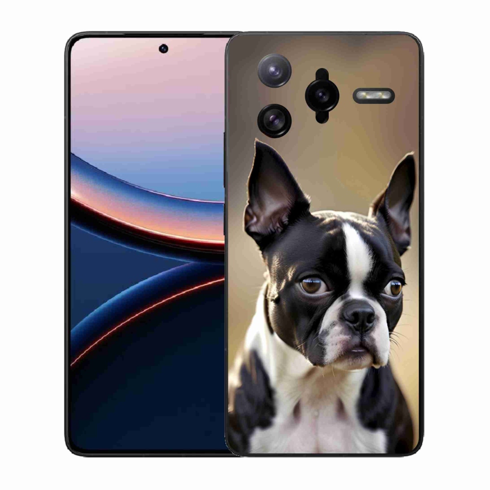 Gélový kryt mmCase na Xiaomi Poco F7 Ultra - bostonský teriér