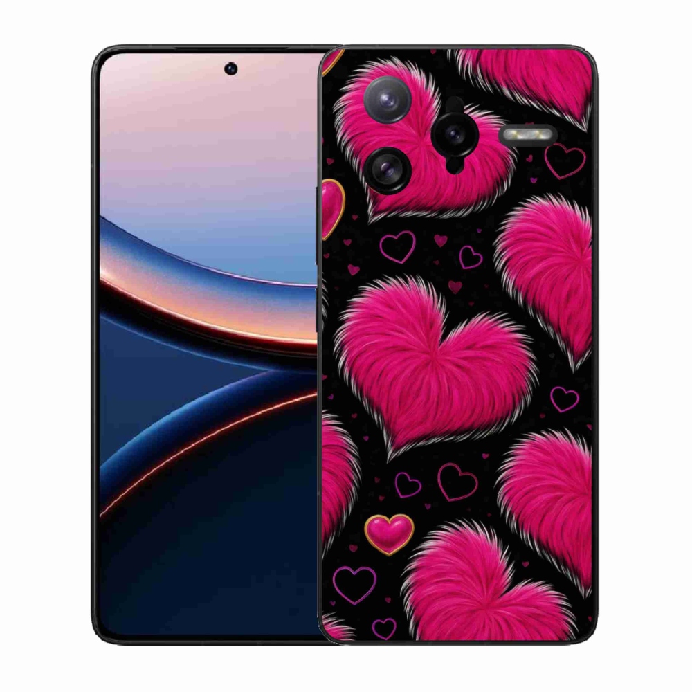 Gélový kryt mmCase na Xiaomi Poco F7 Ultra - hebké srdce