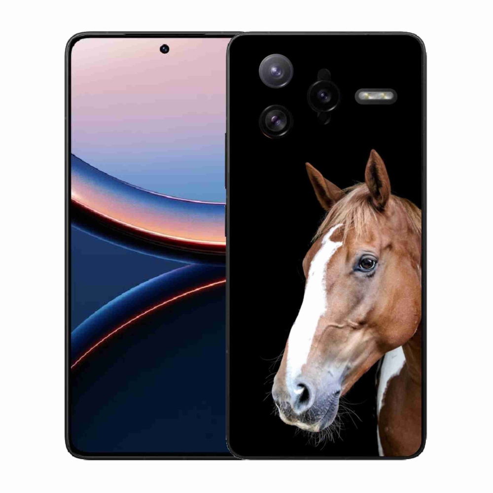 Gélový kryt mmCase na Xiaomi Poco F7 Ultra - hnedý kôň 3