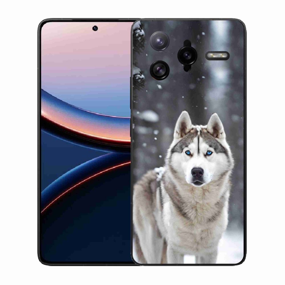 Gélový kryt mmCase na Xiaomi Poco F7 Ultra - husky 2