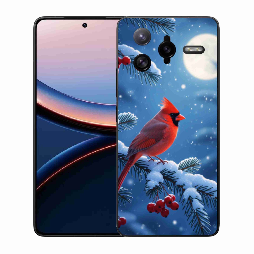 Gélový kryt mmCase na Xiaomi Poco F7 Ultra - kardinál červený