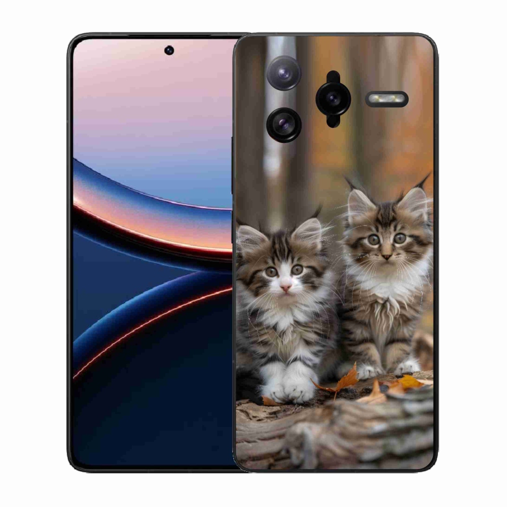 Gélový kryt mmCase na Xiaomi Poco F7 Ultra - mačacie duo 3