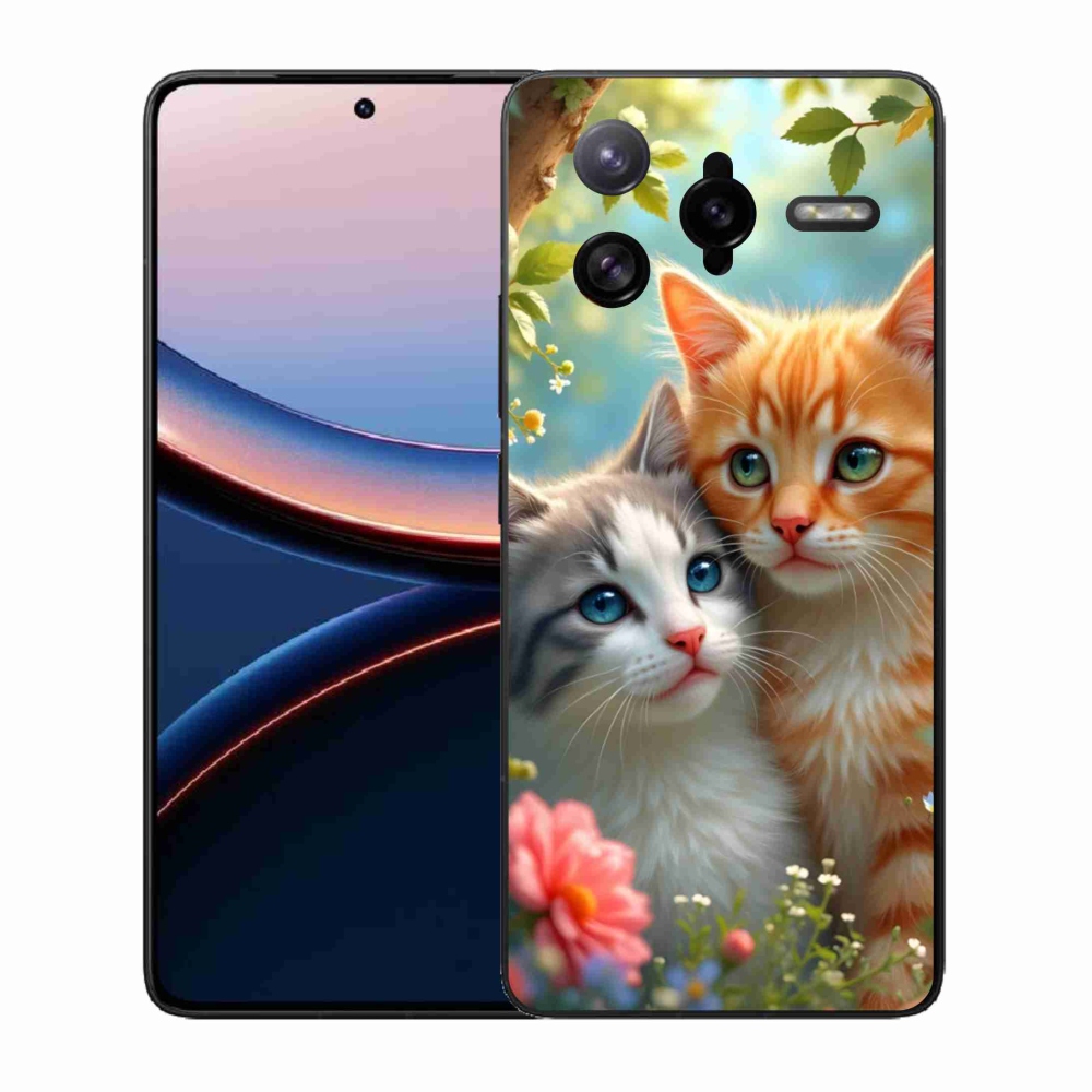 Gélový kryt mmCase na Xiaomi Poco F7 Ultra - mačacia láska 2