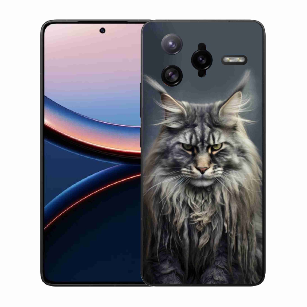 Gélový kryt mmCase na Xiaomi Poco F7 Ultra - mačacie pohľad 4