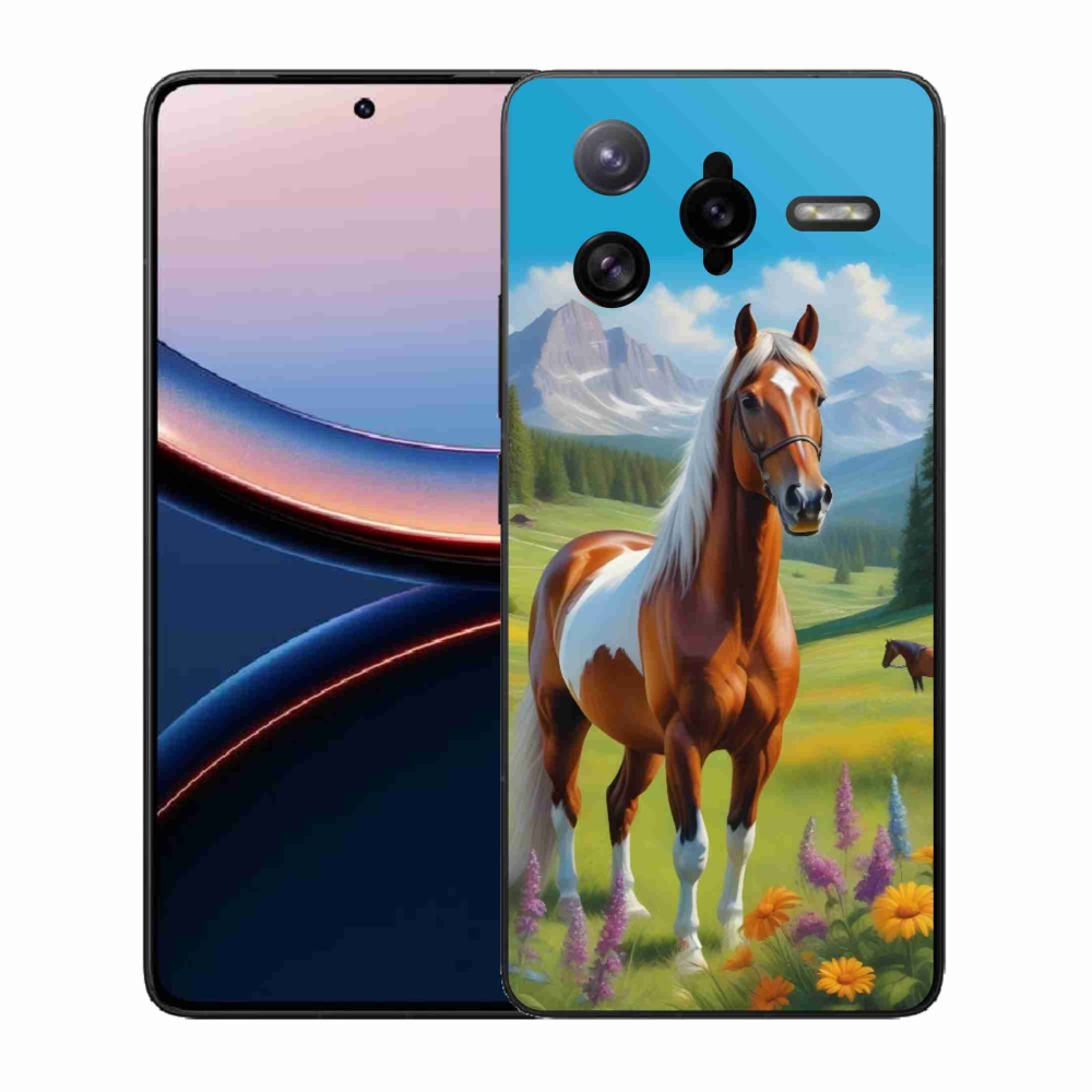 Gélový kryt mmCase na Xiaomi Poco F7 Ultra - kôň na lúke
