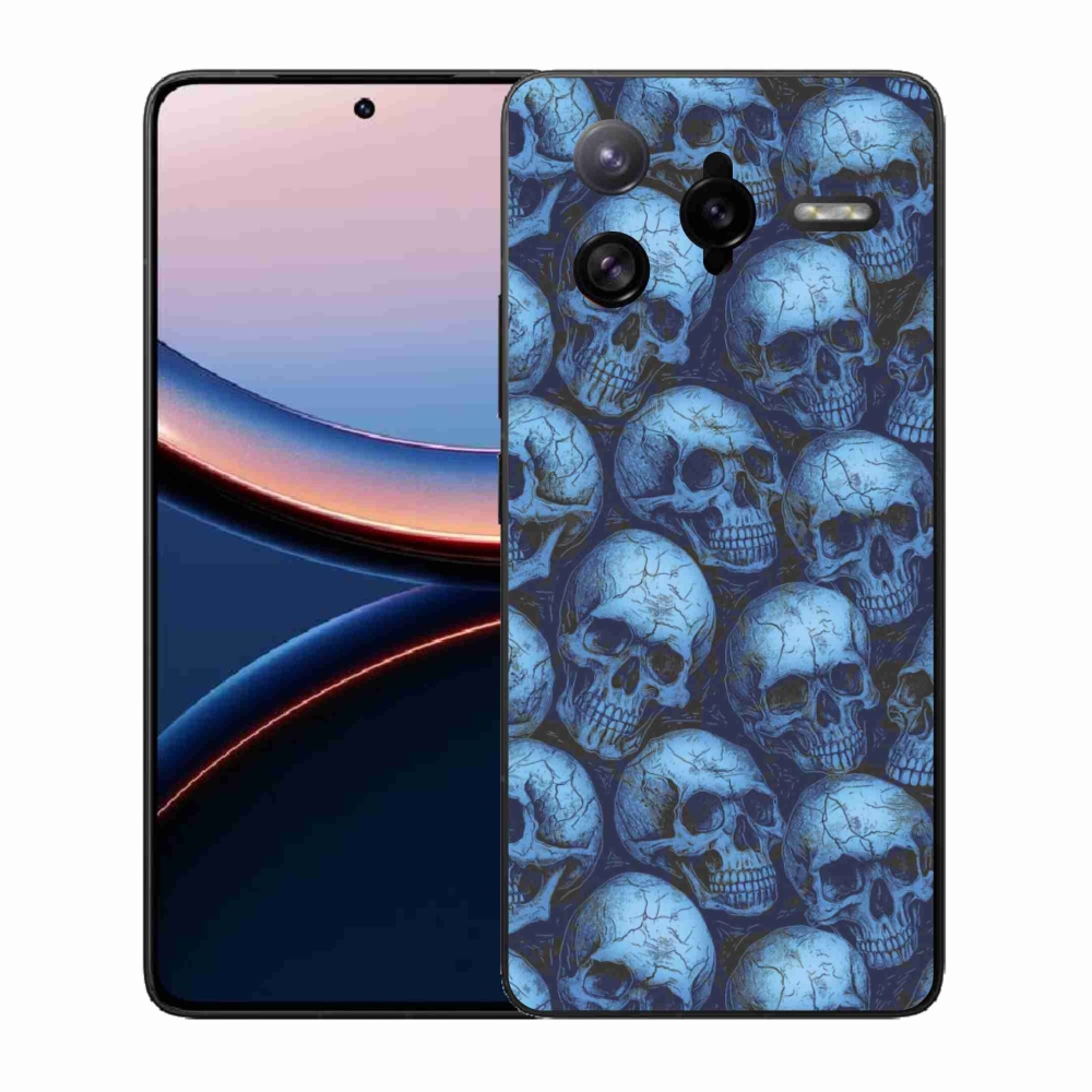 Gélový kryt mmCase na Xiaomi Poco F7 Ultra - lebky