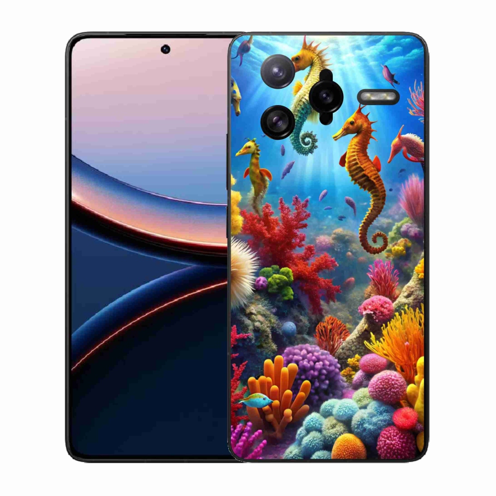 Gélový kryt mmCase na Xiaomi Poco F7 Ultra - morský svet 3