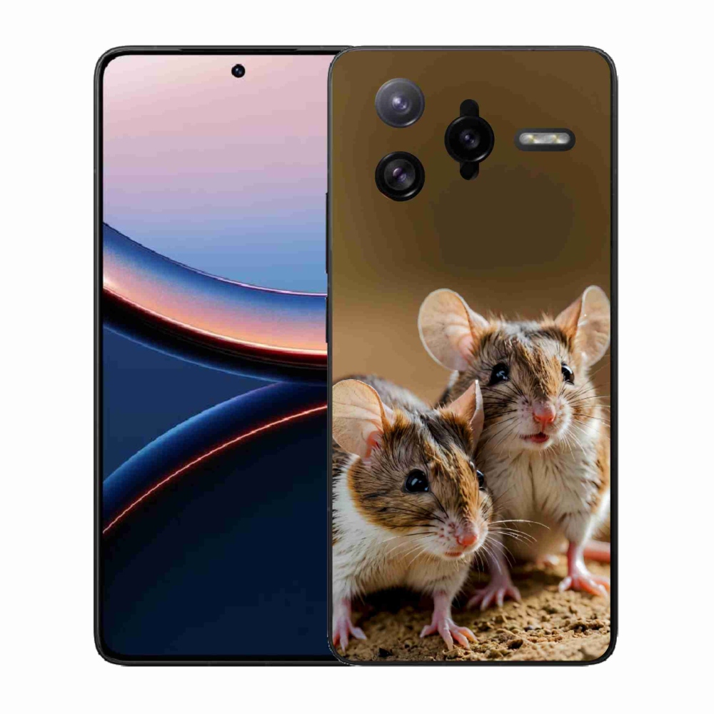 Gélový kryt mmCase na Xiaomi Poco F7 Ultra - myší duo