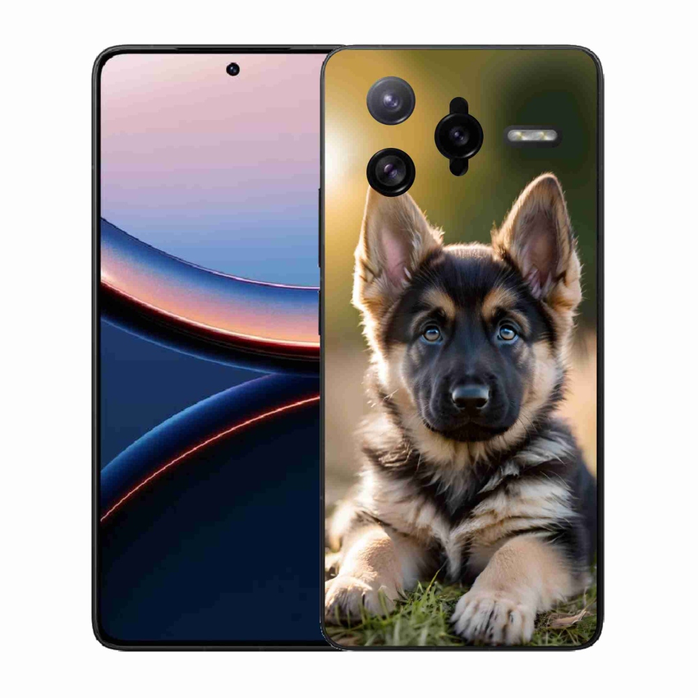 Gélový kryt mmCase na Xiaomi Poco F7 Ultra - nemecký ovčiak v prírode
