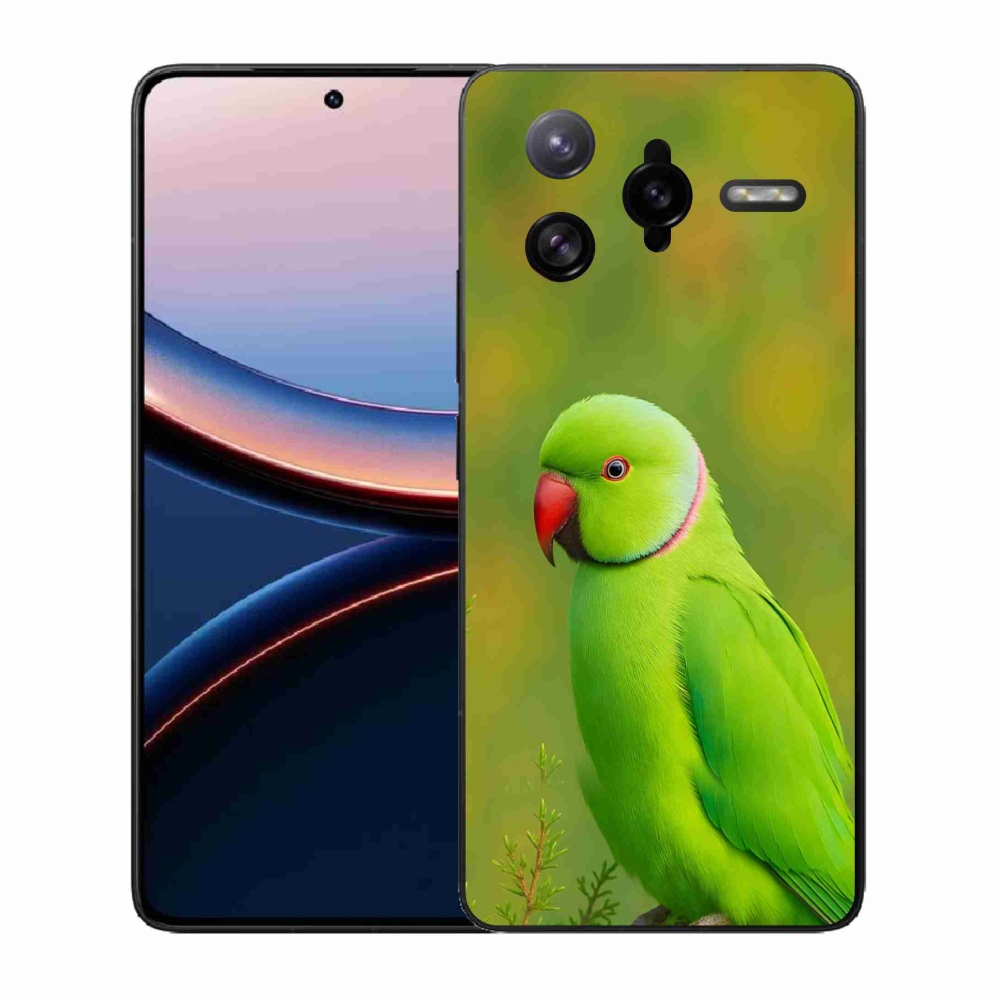 Gélový kryt mmCase na Xiaomi Poco F7 Ultra - papagáj Alexandr 2