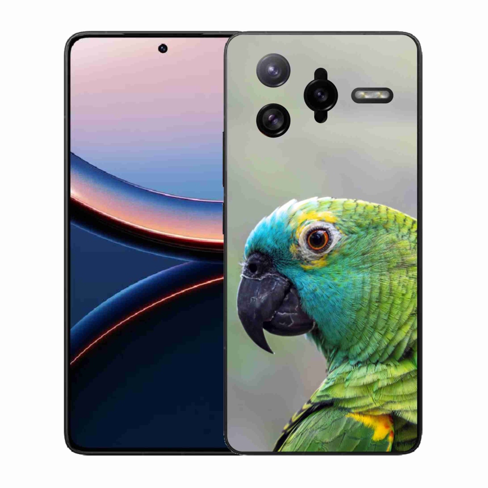 Gélový kryt mmCase na Xiaomi Poco F7 Ultra - papagáj amazoňan