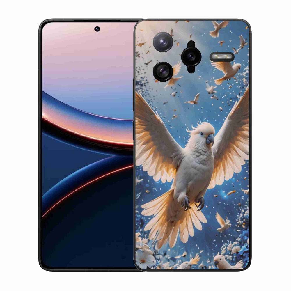 Gélový kryt mmCase na Xiaomi Poco F7 Ultra - papagáj kakadu