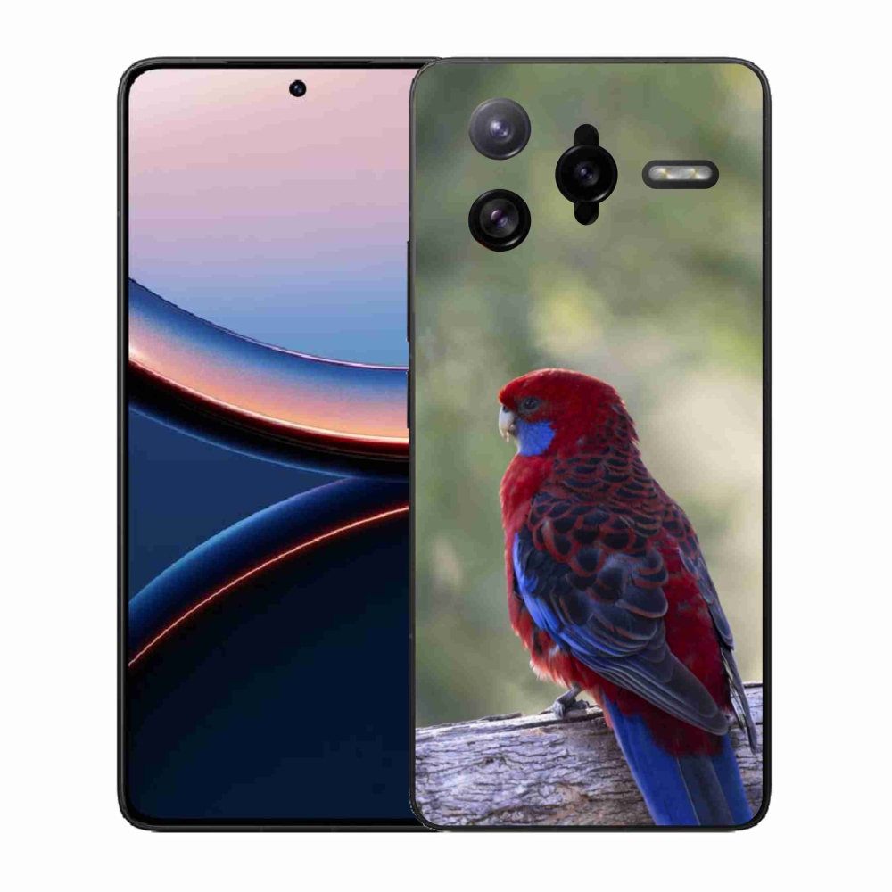 Gélový kryt mmCase na Xiaomi Poco F7 Ultra - papagáj rosela