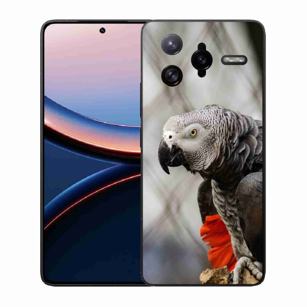 Gélový kryt mmCase na Xiaomi Poco F7 Ultra - papagáj žako 3