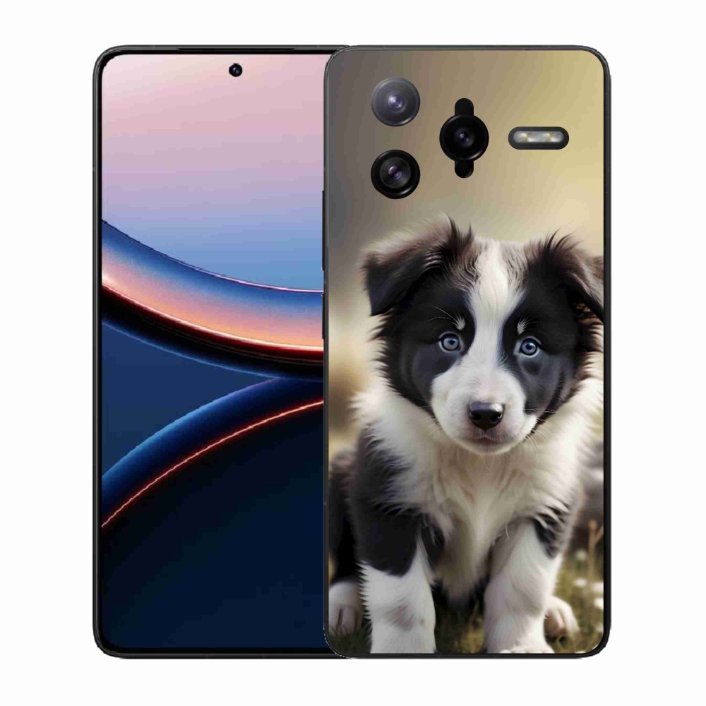 Gélový kryt mmCase na Xiaomi Poco F7 Ultra - roztomilá border kólia