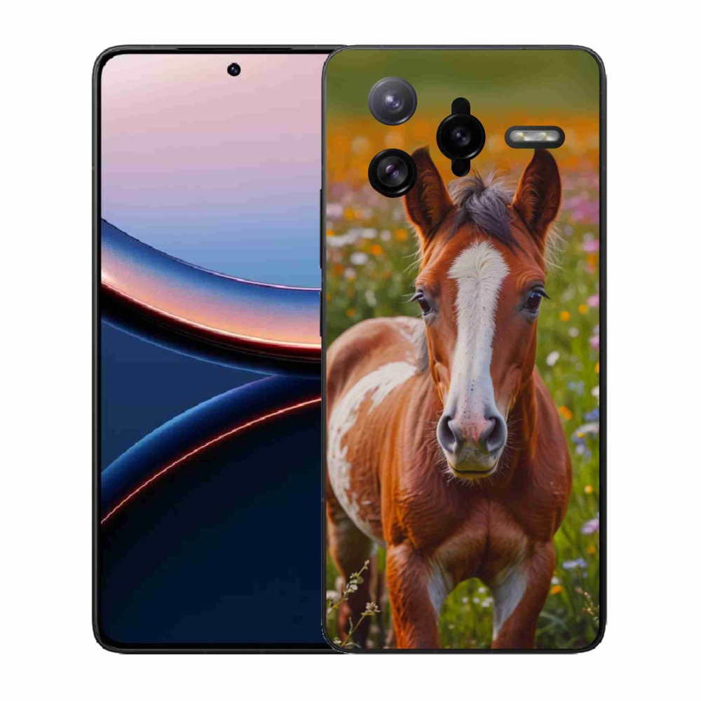 Gélový kryt mmCase na Xiaomi Poco F7 Ultra - roztomilé žriebä