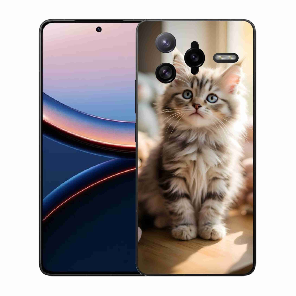 Gélový kryt mmCase na Xiaomi Poco F7 Ultra - roztomilé mačiatko 10