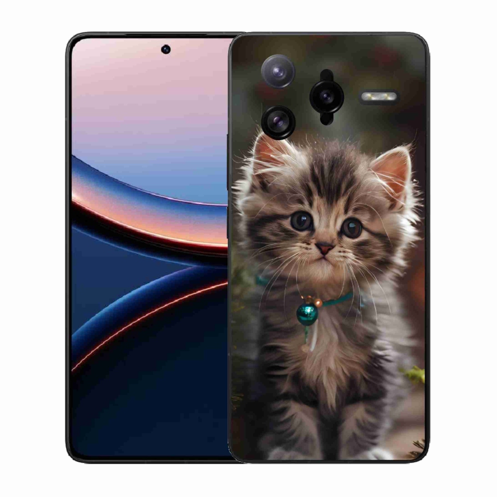 Gélový kryt mmCase na Xiaomi Poco F7 Ultra - roztomilé mačiatko 11