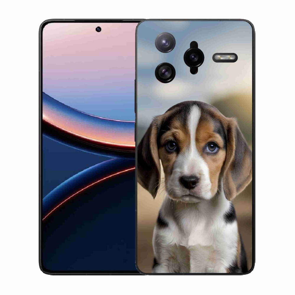 Gélový kryt mmCase na Xiaomi Poco F7 Ultra - roztomilý bígl