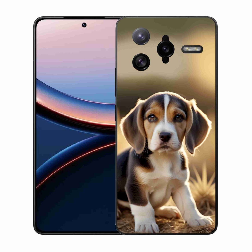Gélový kryt mmCase na Xiaomi Poco F7 Ultra - roztomilý bígl
