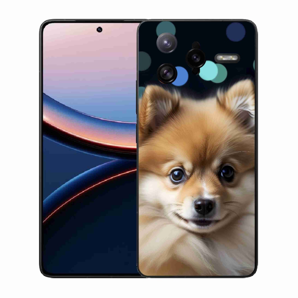 Gélový kryt mmCase na Xiaomi Poco F7 Ultra - roztomilý pomeranian