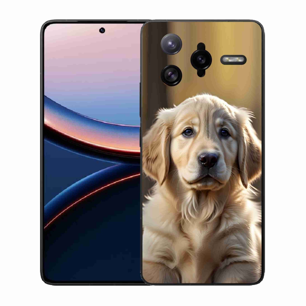Gélový kryt mmCase na Xiaomi Poco F7 Ultra - roztomilý zlatý retriever