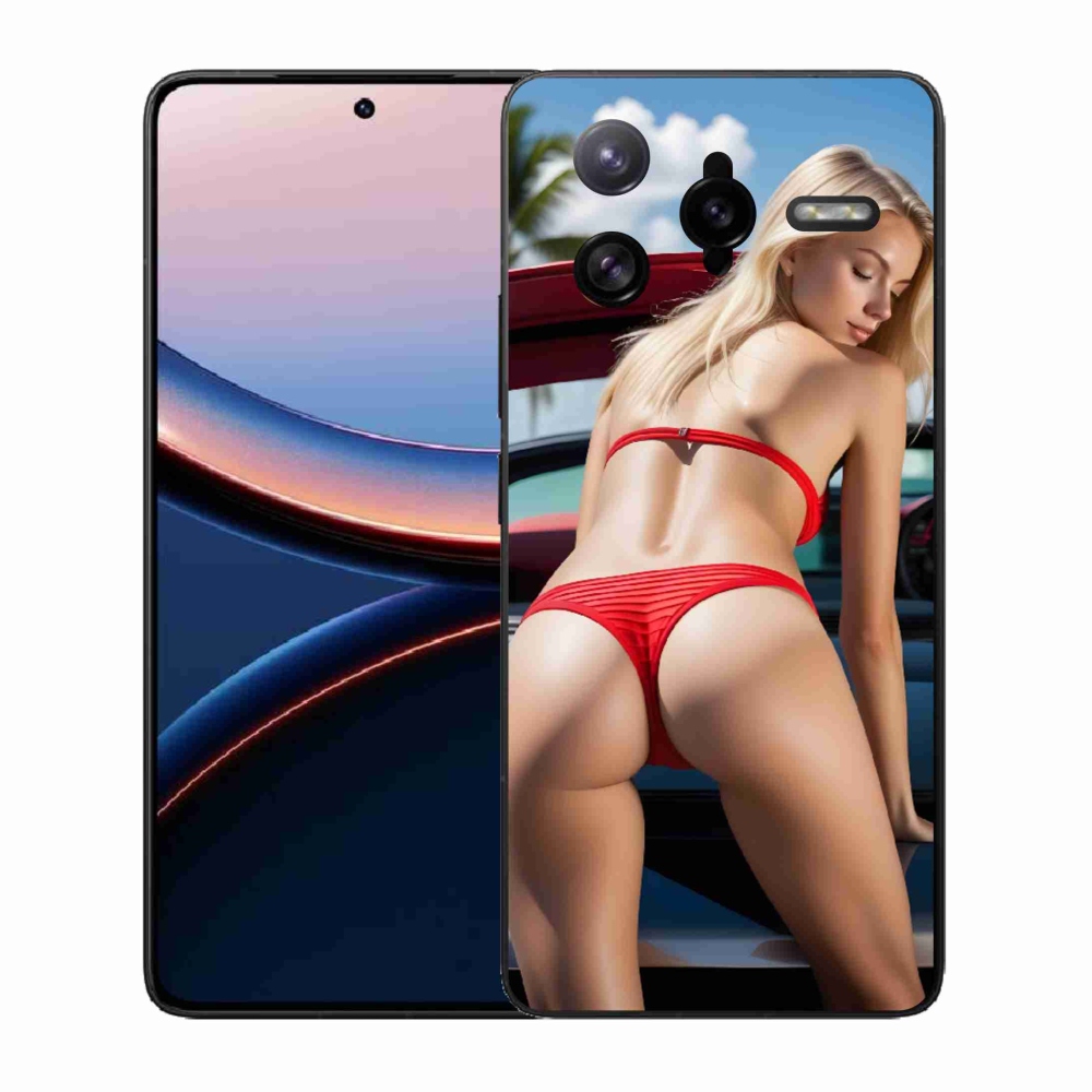 Gélový kryt mmCase na Xiaomi Poco F7 Ultra - sexy žena 2
