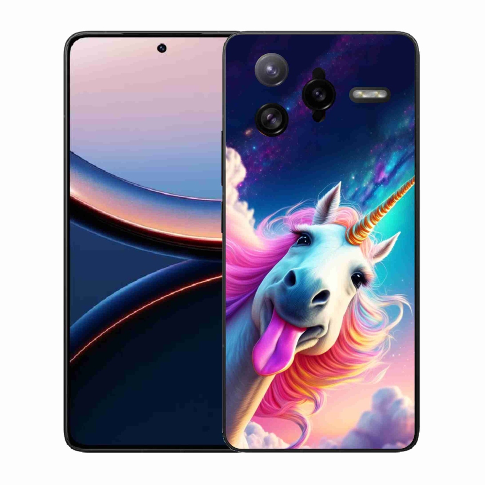 Gélový kryt mmCase na Xiaomi Poco F7 Ultra - šialený jednorožec