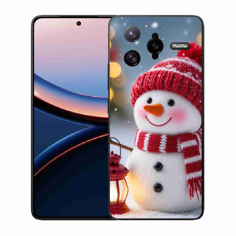 Gélový kryt mmCase na Xiaomi Poco F7 Ultra - snehuliak 2