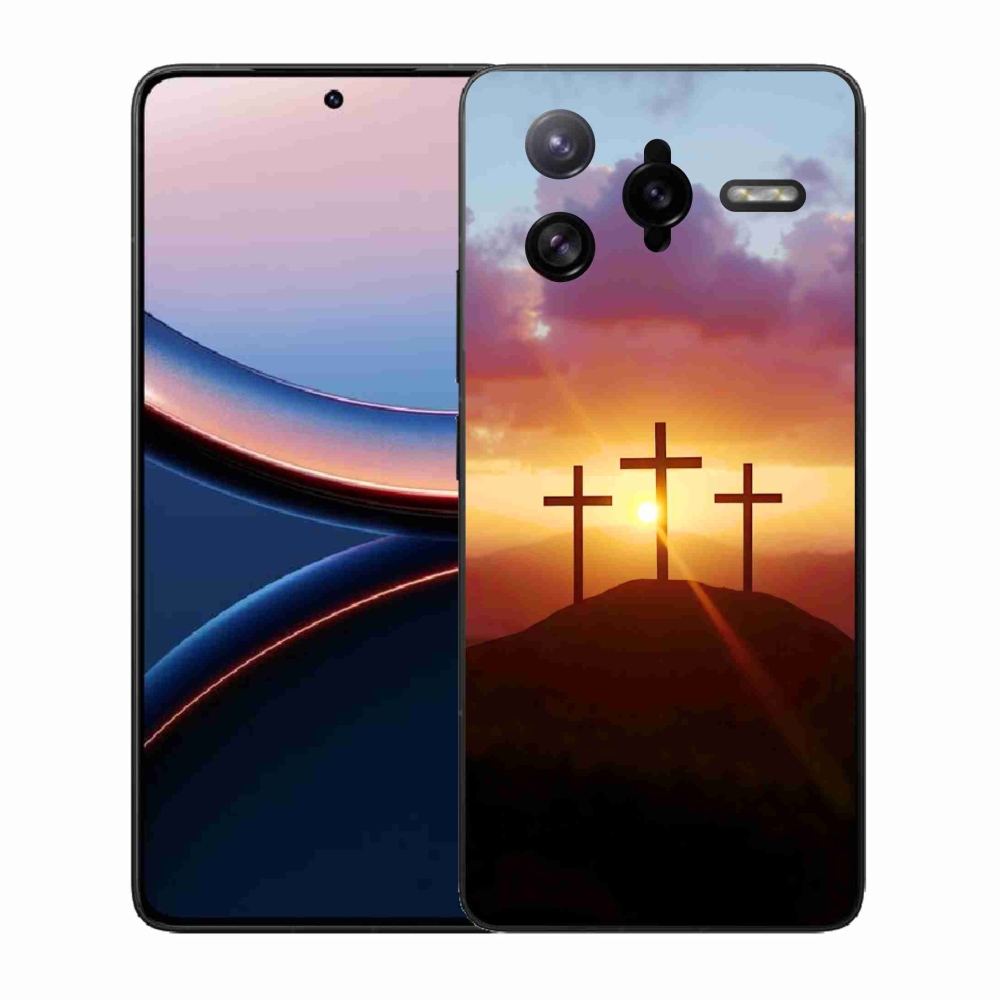 Gélový kryt mmCase na Xiaomi Poco F7 Ultra - tri kríža