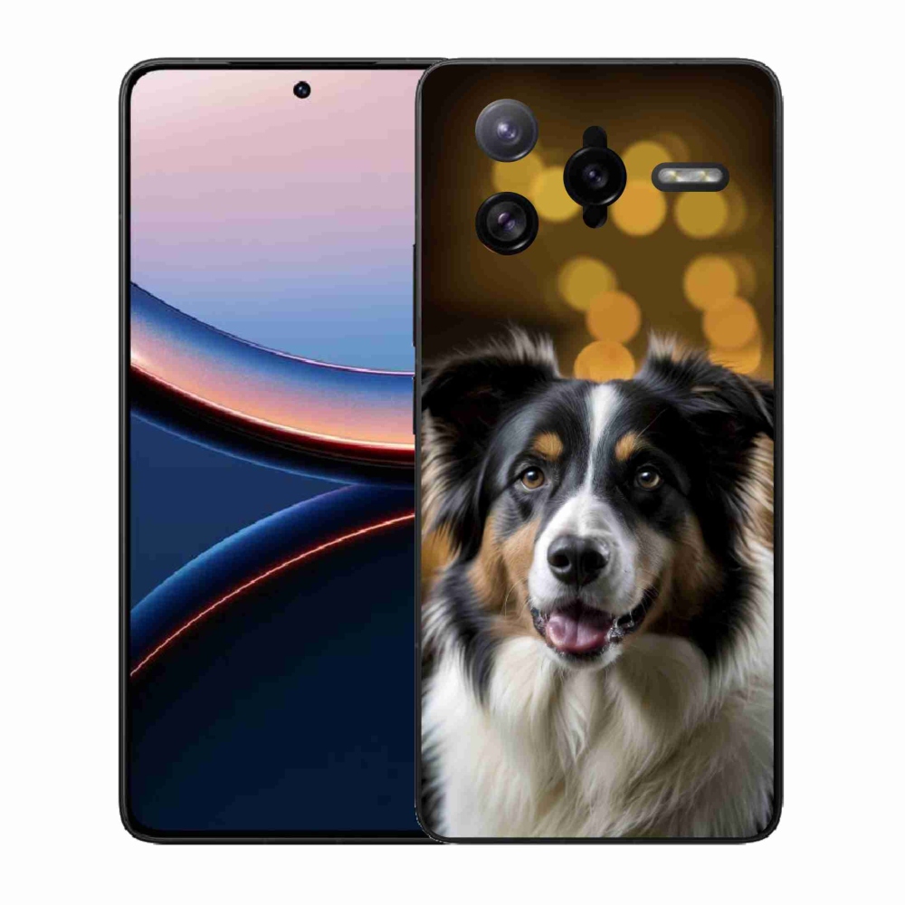 Gélový kryt mmCase na Xiaomi Poco F7 Ultra - usmievavý austrálsky ovčiak