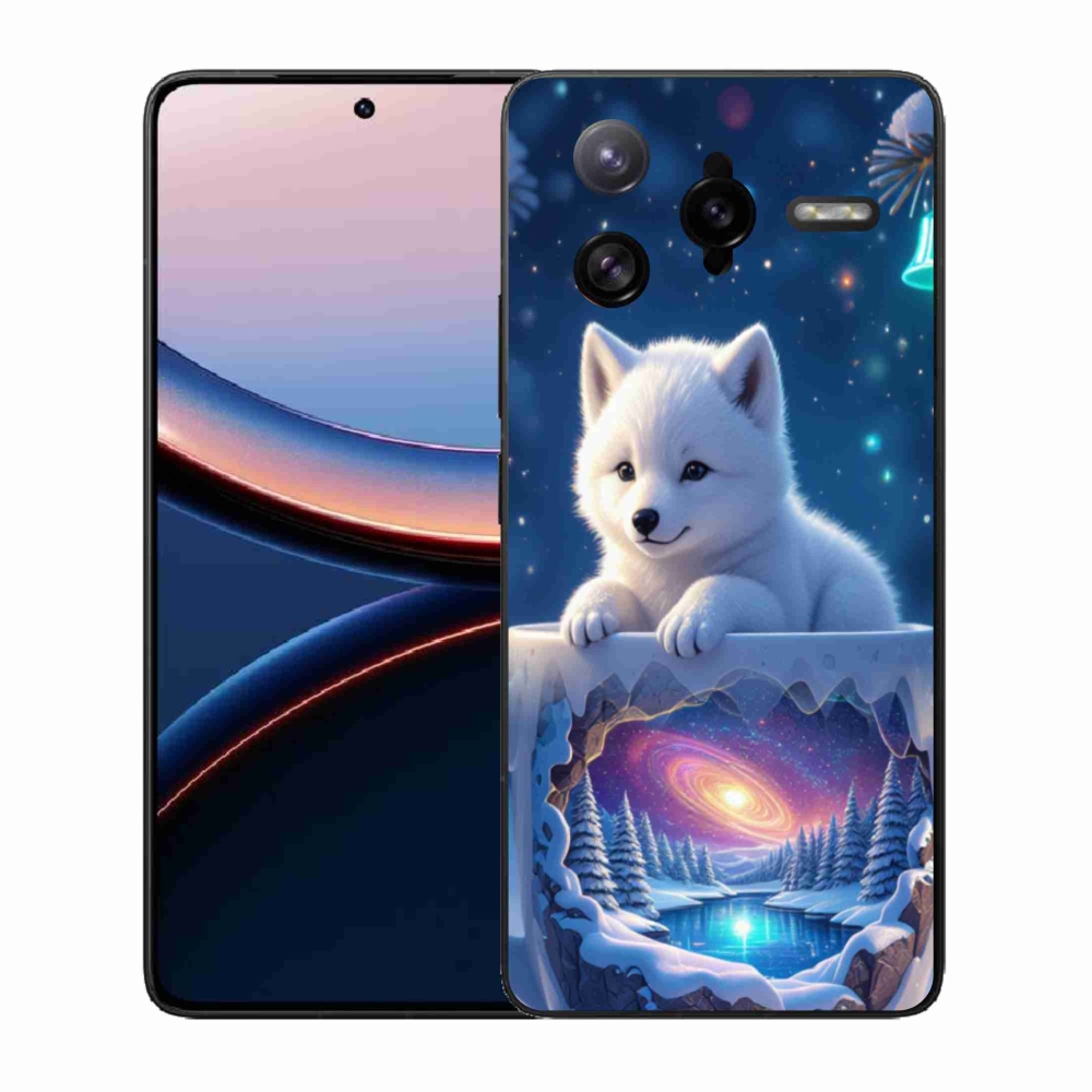 Gélový kryt mmCase na Xiaomi Poco F7 Ultra - vianočné šteňa