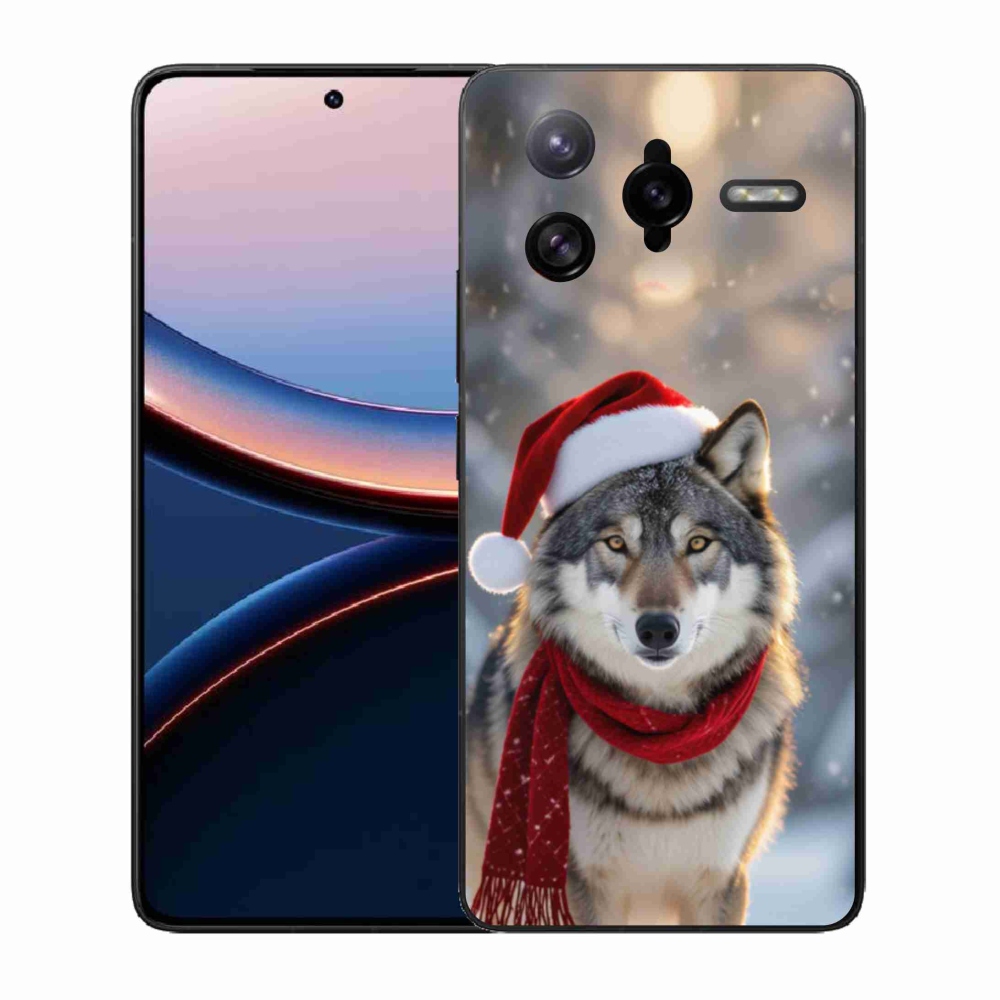 Gélový kryt mmCase na Xiaomi Poco F7 Ultra - vianočný vlk