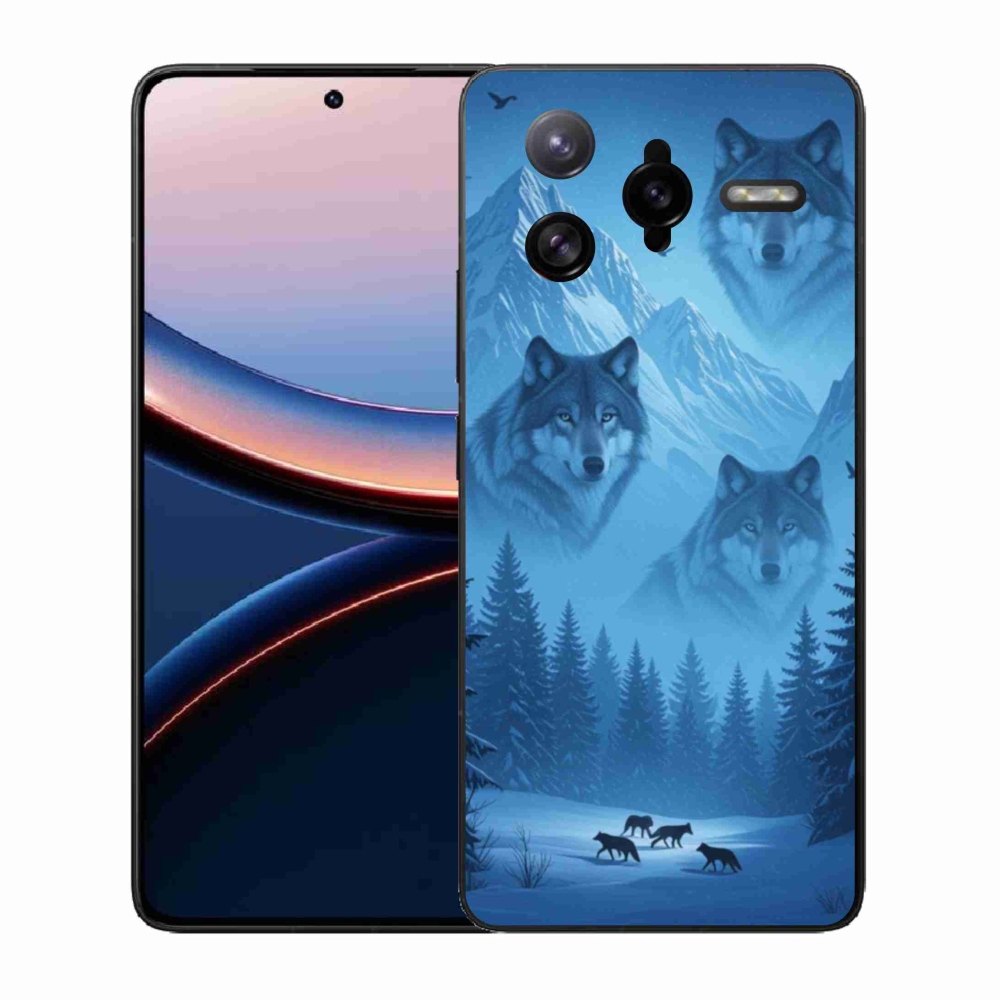 Gélový kryt mmCase na Xiaomi Poco F7 Ultra - vlčia svorka