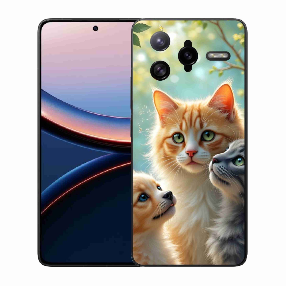 Gélový kryt mmCase na Xiaomi Poco F7 Ultra - zvieracie priateľstvo 2