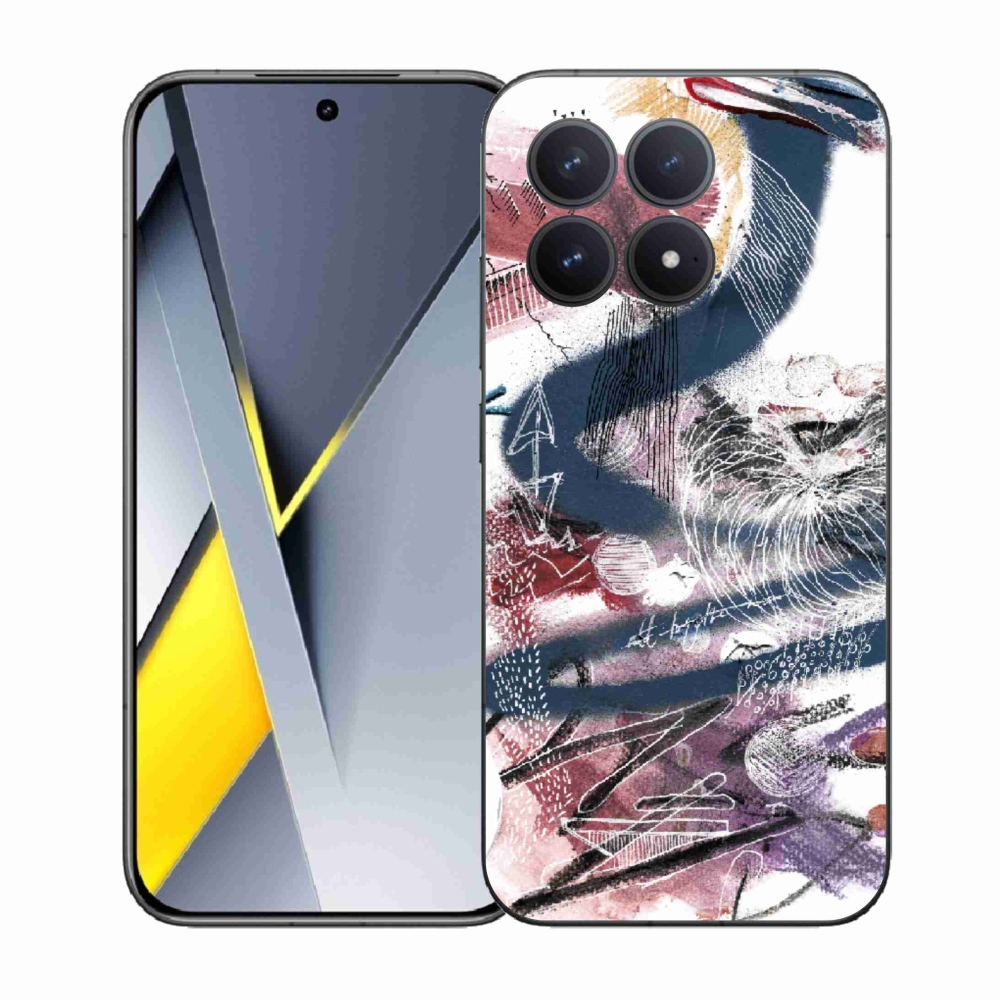 Gélový kryt mmCase na Xiaomi Poco F8 Pro - abstraktný motív 28