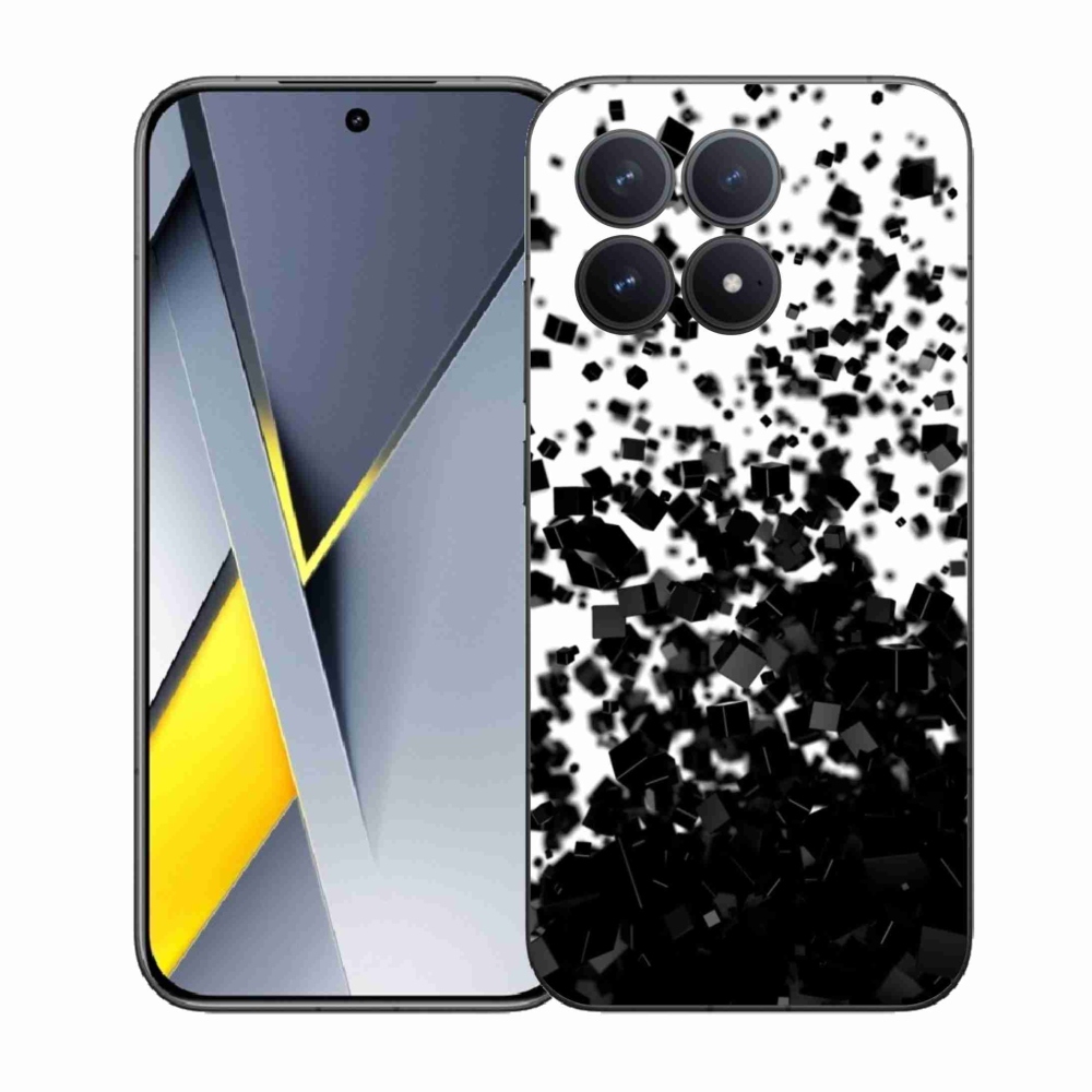 Gélový kryt mmCase na Xiaomi Poco F8 Pro - abstraktný vzor 1