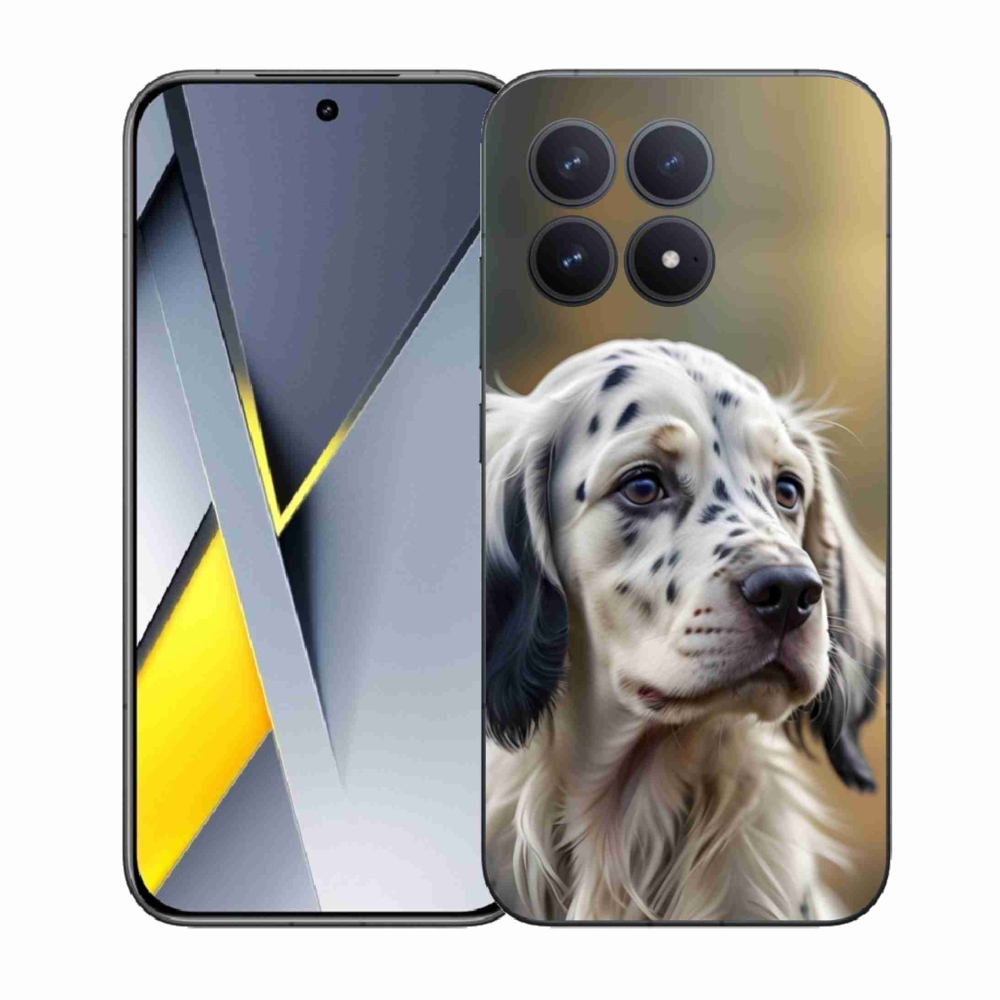 Gélový kryt mmCase na Xiaomi Poco F8 Pro - anglický seter