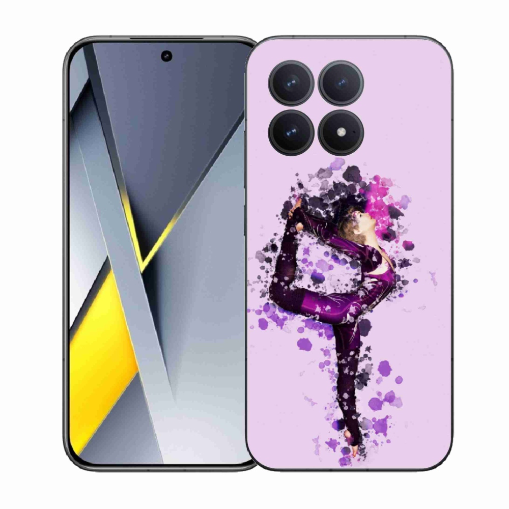Gélový kryt mmCase na Xiaomi Poco F8 Pro - baletka