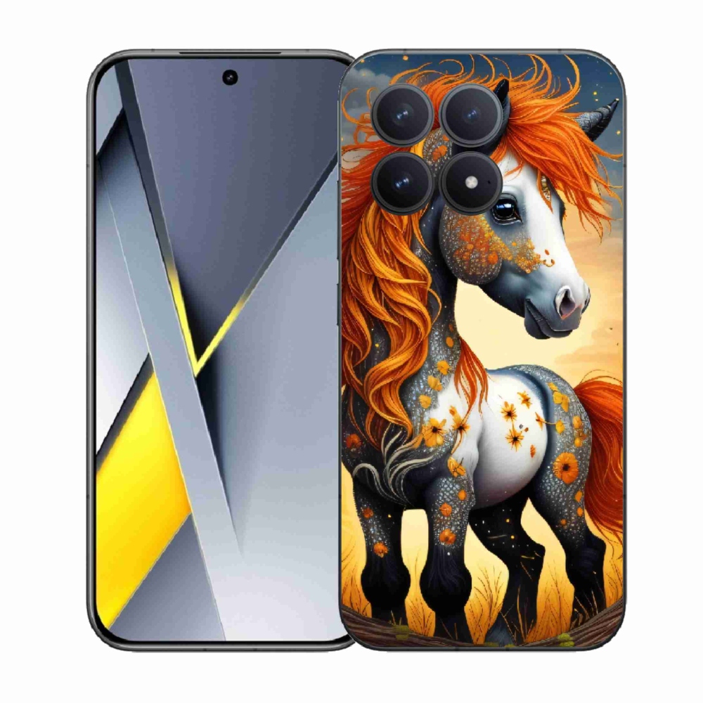 Gélový kryt mmCase na Xiaomi Poco F8 Pro - farebný poník