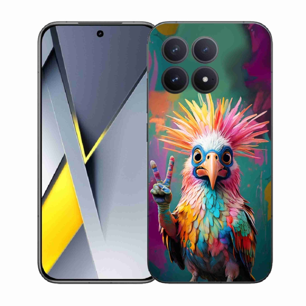Gélový kryt mmCase na Xiaomi Poco F8 Pro - farebný rebel