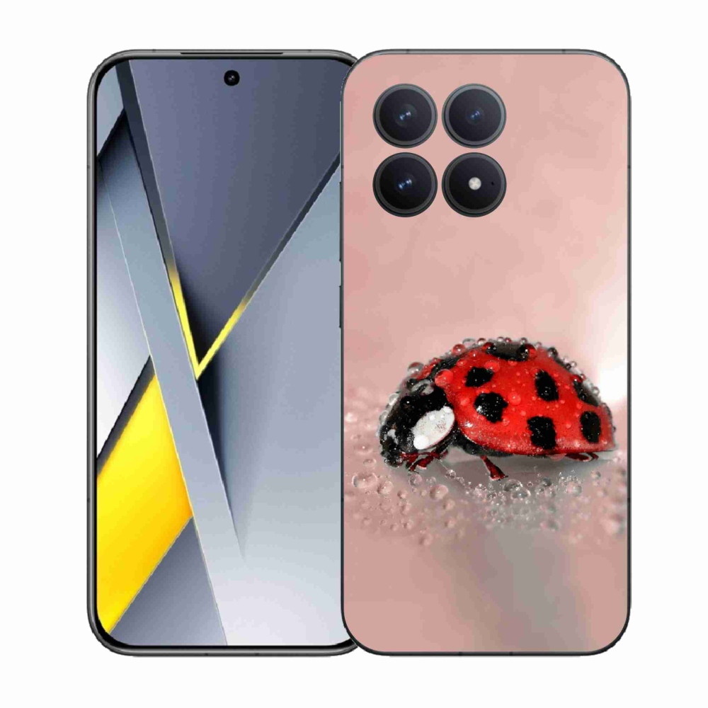 Gélový kryt mmCase na Xiaomi Poco F8 Pro - lienka