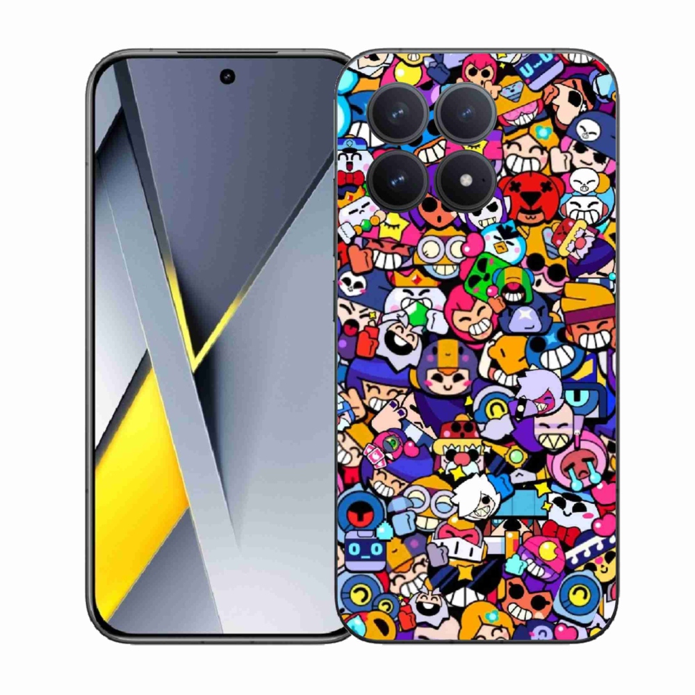 Gélový kryt mmCase na Xiaomi Poco F8 Pro - brawl stars 2