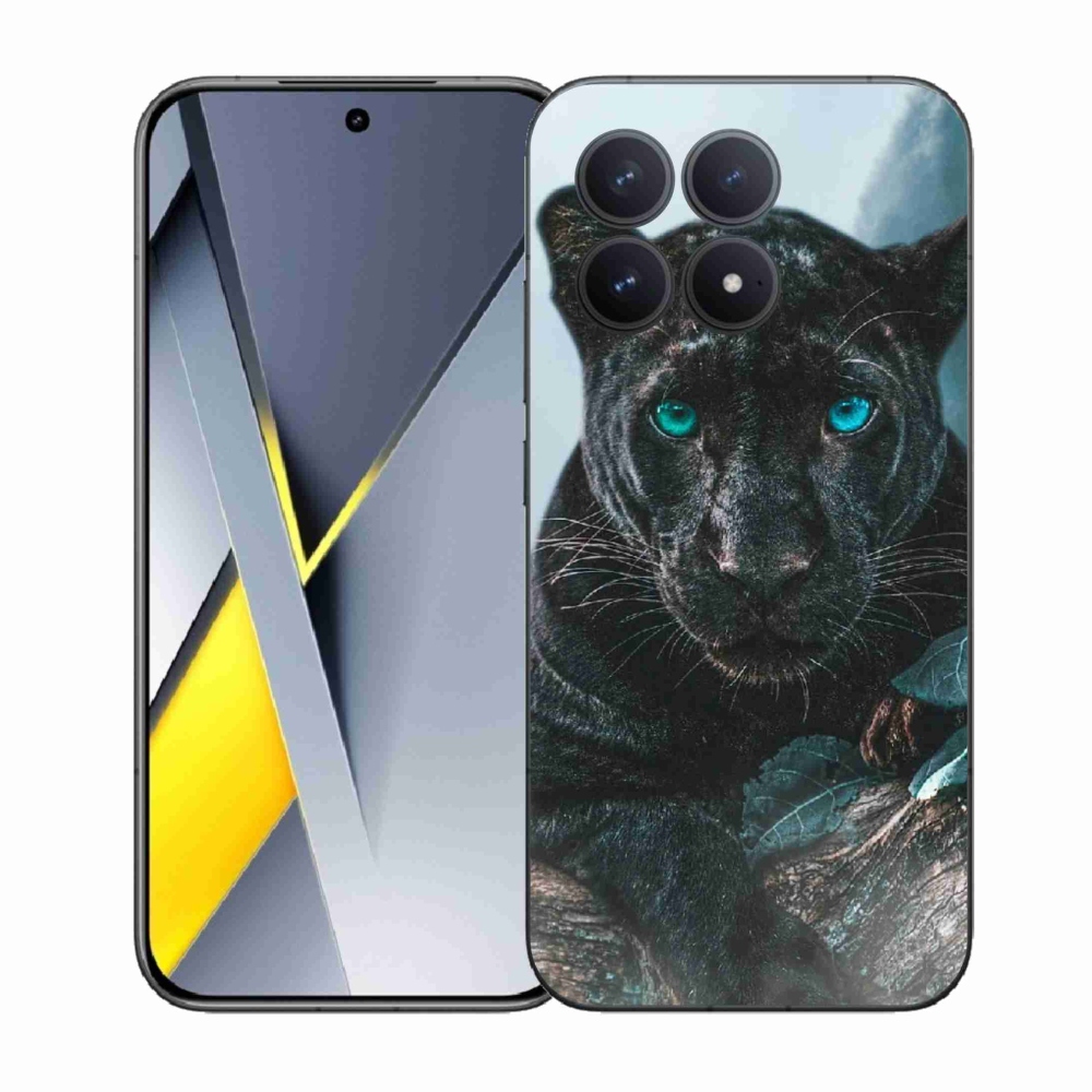 Gélový kryt mmCase na Xiaomi Poco F8 Pro - čierny panter