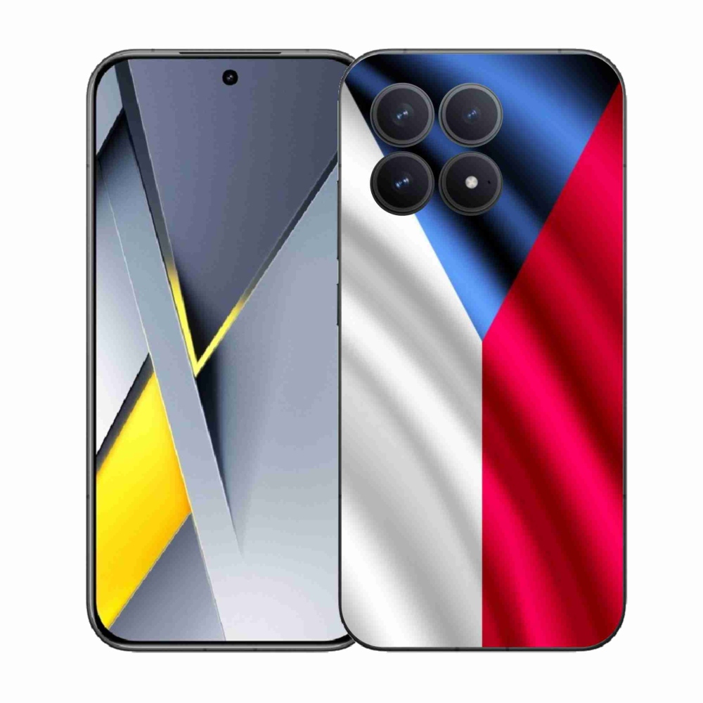 Gélový kryt mmCase na Xiaomi Poco F8 Pro - česká vlajka