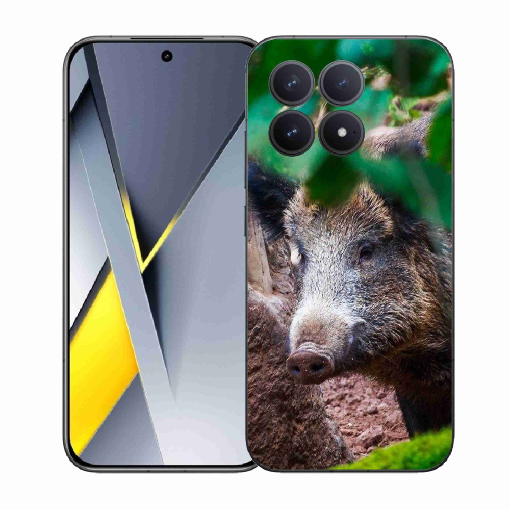 Gélový kryt mmCase na Xiaomi Poco F8 Pro - divoké prasa