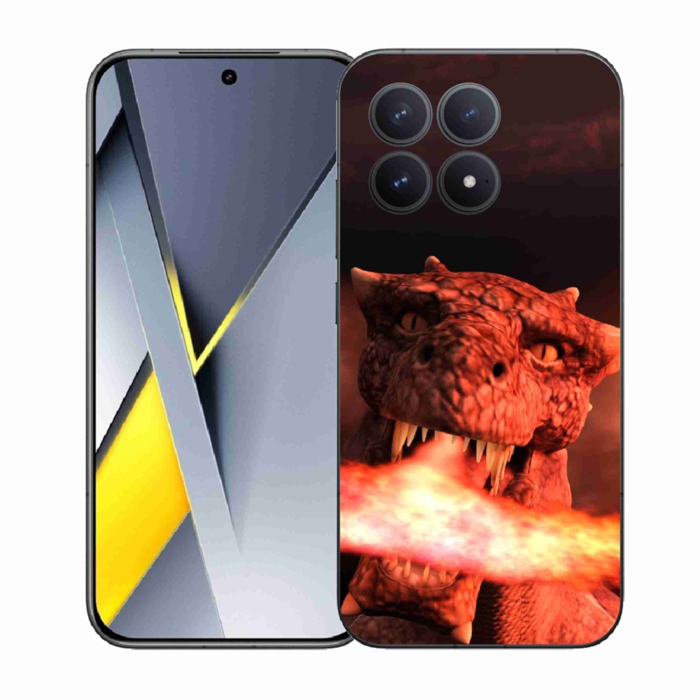 Gélový kryt mmCase na Xiaomi Poco F8 Pro - drak