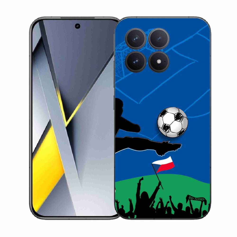 Gélový kryt mmCase na Xiaomi Poco F8 Pro - fanúšikovia futbalu
